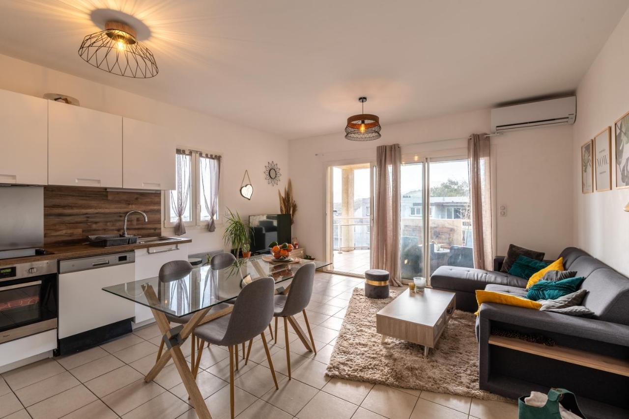 U Nidu - à Ajaccio, Magnifique appartement 4 couchages vue mer Ajaccio  Esterno foto